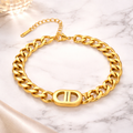 CD Monogram Bracelet